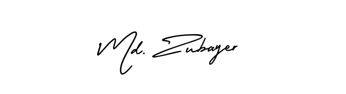 Also You can easily find your signature by using the search form. We will create Md. Zubayer name handwritten signature images for you free of cost using AmerikaSignatureDemo-Regular sign style. Md. Zubayer signature style 3 images and pictures png