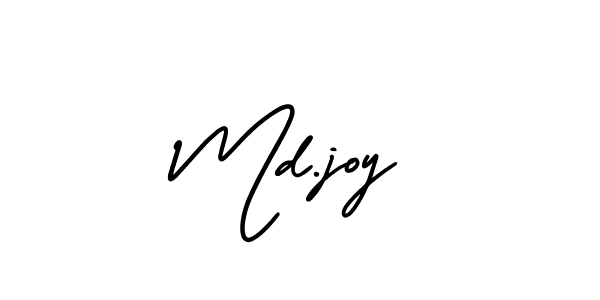 This is the best signature style for the Md.joy name. Also you like these signature font (AmerikaSignatureDemo-Regular). Mix name signature. Md.joy signature style 3 images and pictures png