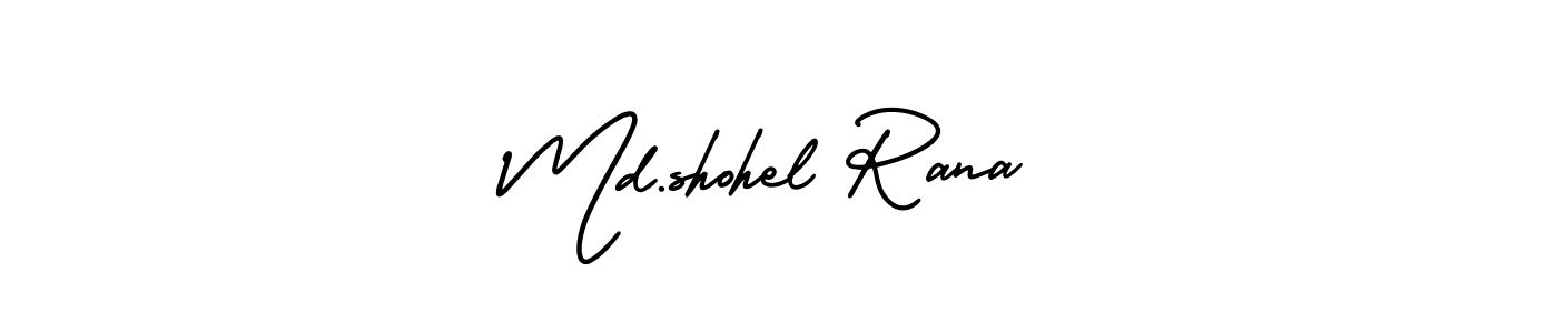 Similarly AmerikaSignatureDemo-Regular is the best handwritten signature design. Signature creator online .You can use it as an online autograph creator for name Md.shohel Rana. Md.shohel Rana signature style 3 images and pictures png