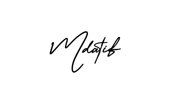 Check out images of Autograph of Mdatif name. Actor Mdatif Signature Style. AmerikaSignatureDemo-Regular is a professional sign style online. Mdatif signature style 3 images and pictures png