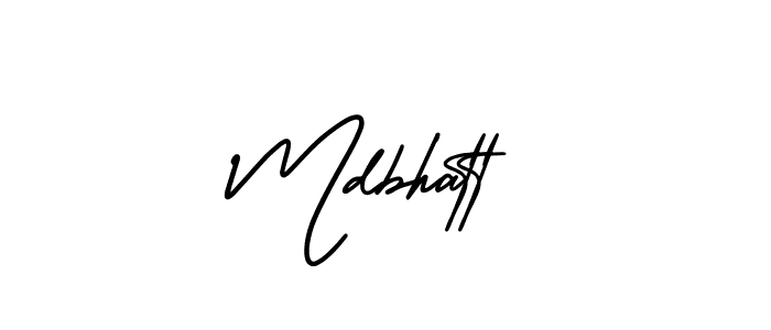 Similarly AmerikaSignatureDemo-Regular is the best handwritten signature design. Signature creator online .You can use it as an online autograph creator for name Mdbhatt. Mdbhatt signature style 3 images and pictures png