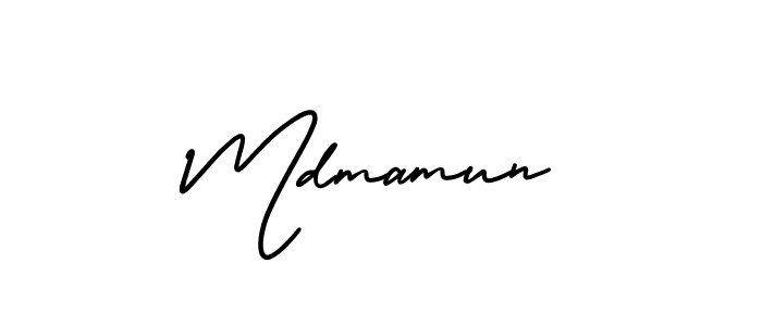 Similarly AmerikaSignatureDemo-Regular is the best handwritten signature design. Signature creator online .You can use it as an online autograph creator for name Mdmamun. Mdmamun signature style 3 images and pictures png