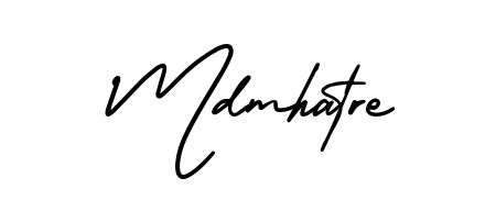 The AmerikaSignatureDemo-Regular font gives name Mdmhatre a signature that looks effortless yet distinguished. Download high-res PNG instantly. Mdmhatre signature style 3 images and pictures png