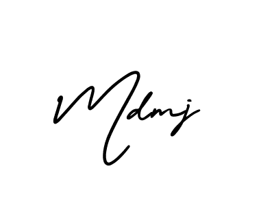 How to make Mdmj signature? AmerikaSignatureDemo-Regular is a professional autograph style. Create handwritten signature for Mdmj name. Mdmj signature style 3 images and pictures png