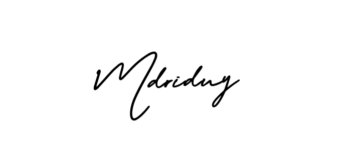 if you are searching for the best signature style for your name Mdriduy. so please give up your signature search. here we have designed multiple signature styles  using AmerikaSignatureDemo-Regular. Mdriduy signature style 3 images and pictures png