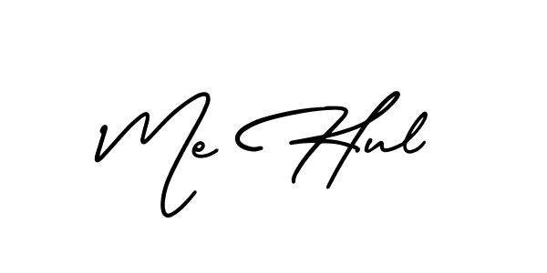 Make a beautiful signature design for name Me Hul. Use this online signature maker to create a handwritten signature for free. Me Hul signature style 3 images and pictures png