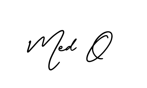Make a beautiful signature design for name Med O. Use this online signature maker to create a handwritten signature for free. Med O signature style 3 images and pictures png