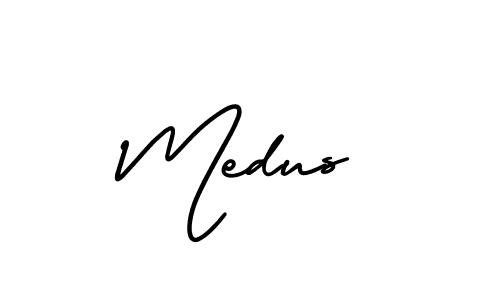 Make a beautiful signature design for name Medus. Use this online signature maker to create a handwritten signature for free. Medus signature style 3 images and pictures png