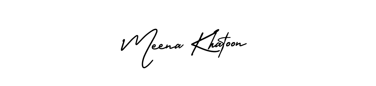 Similarly AmerikaSignatureDemo-Regular is the best handwritten signature design. Signature creator online .You can use it as an online autograph creator for name Meena Khatoon. Meena Khatoon signature style 3 images and pictures png
