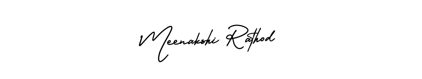 This is the best signature style for the Meenakshi Rathod name. Also you like these signature font (AmerikaSignatureDemo-Regular). Mix name signature. Meenakshi Rathod signature style 3 images and pictures png