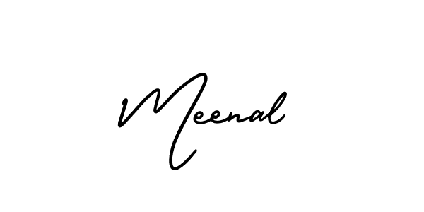 if you are searching for the best signature style for your name Meenal. so please give up your signature search. here we have designed multiple signature styles  using AmerikaSignatureDemo-Regular. Meenal signature style 3 images and pictures png