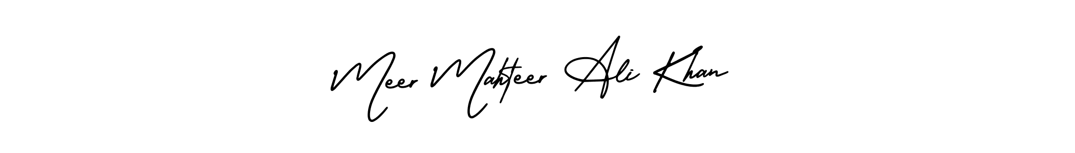 Make a beautiful signature design for name Meer Mahteer Ali Khan. Use this online signature maker to create a handwritten signature for free. Meer Mahteer Ali Khan signature style 3 images and pictures png
