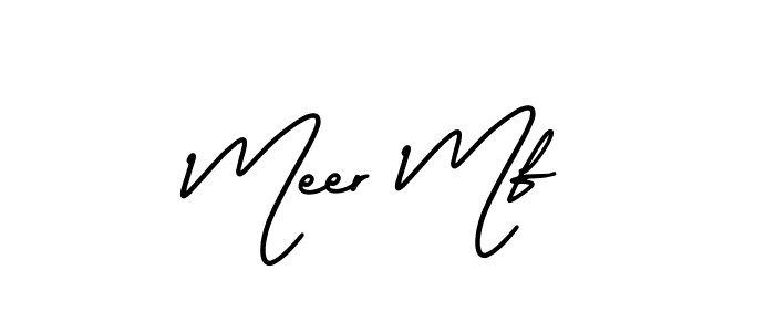 AmerikaSignatureDemo-Regular is a professional signature style that is perfect for those who want to add a touch of class to their signature. It is also a great choice for those who want to make their signature more unique. Get Meer Mf name to fancy signature for free. Meer Mf signature style 3 images and pictures png