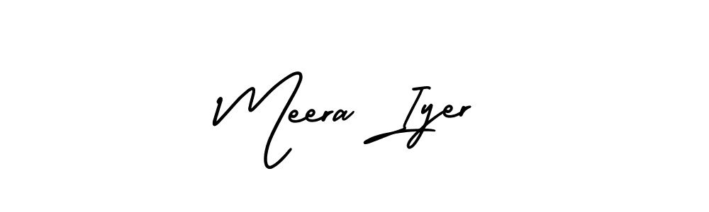 You can use this online signature creator to create a handwritten signature for the name Meera Iyer. This is the best online autograph maker. Meera Iyer signature style 3 images and pictures png