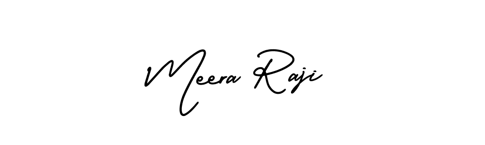 if you are searching for the best signature style for your name Meera Raji. so please give up your signature search. here we have designed multiple signature styles  using AmerikaSignatureDemo-Regular. Meera Raji signature style 3 images and pictures png