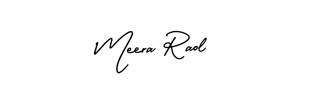 How to Draw Meera Raol signature style? AmerikaSignatureDemo-Regular is a latest design signature styles for name Meera Raol. Meera Raol signature style 3 images and pictures png