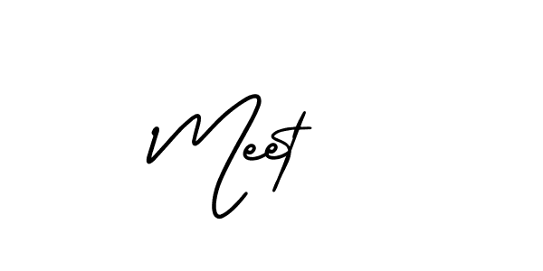 How to Draw Meet   signature style? AmerikaSignatureDemo-Regular is a latest design signature styles for name Meet  . Meet   signature style 3 images and pictures png