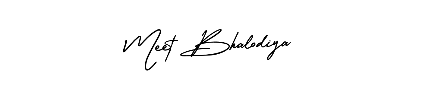 How to make Meet Bhalodiya signature? AmerikaSignatureDemo-Regular is a professional autograph style. Create handwritten signature for Meet Bhalodiya name. Meet Bhalodiya signature style 3 images and pictures png