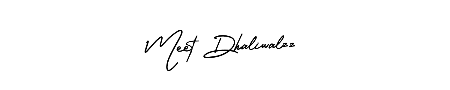 Similarly AmerikaSignatureDemo-Regular is the best handwritten signature design. Signature creator online .You can use it as an online autograph creator for name Meet Dhaliwalzz. Meet Dhaliwalzz signature style 3 images and pictures png