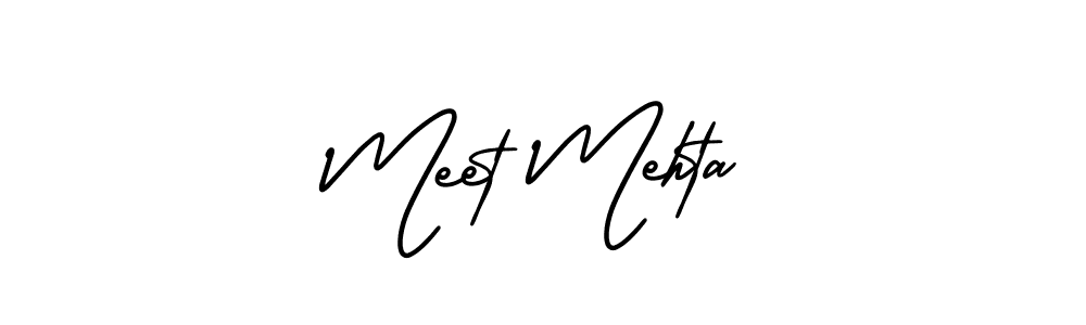 AmerikaSignatureDemo-Regular is a professional signature style that is perfect for those who want to add a touch of class to their signature. It is also a great choice for those who want to make their signature more unique. Get Meet Mehta name to fancy signature for free. Meet Mehta signature style 3 images and pictures png