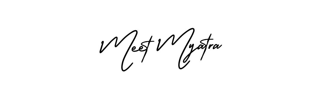 You can use this online signature creator to create a handwritten signature for the name Meet Myatra. This is the best online autograph maker. Meet Myatra signature style 3 images and pictures png