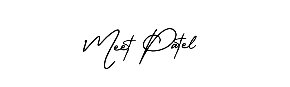 Make a beautiful signature design for name Meet Patel. Use this online signature maker to create a handwritten signature for free. Meet Patel signature style 3 images and pictures png