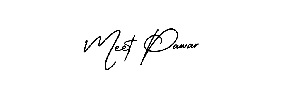 Also You can easily find your signature by using the search form. We will create Meet Pawar name handwritten signature images for you free of cost using AmerikaSignatureDemo-Regular sign style. Meet Pawar signature style 3 images and pictures png