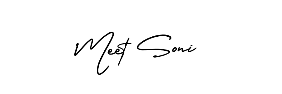 Check out images of Autograph of Meet Soni name. Actor Meet Soni Signature Style. AmerikaSignatureDemo-Regular is a professional sign style online. Meet Soni signature style 3 images and pictures png