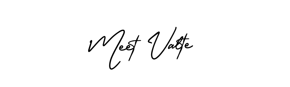 if you are searching for the best signature style for your name Meet Valte. so please give up your signature search. here we have designed multiple signature styles  using AmerikaSignatureDemo-Regular. Meet Valte signature style 3 images and pictures png