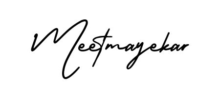 The best way (AmerikaSignatureDemo-Regular) to make a short signature is to pick only two or three words in your name. For converting this name Meetmayekar. Meetmayekar signature style 3 images and pictures png