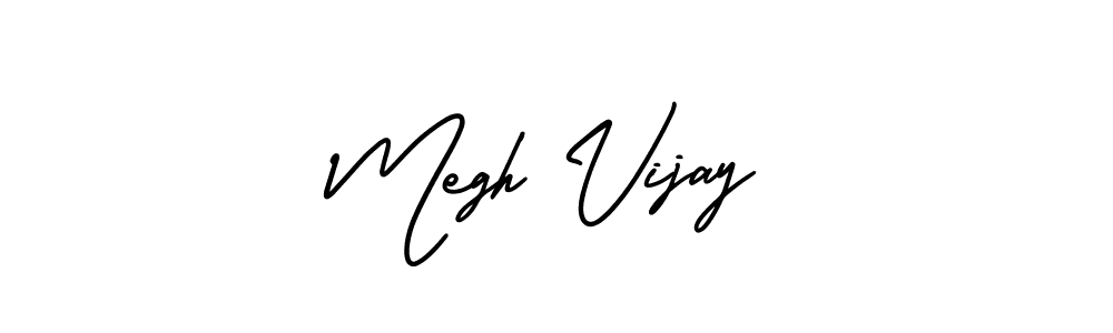 How to make Megh Vijay signature? AmerikaSignatureDemo-Regular is a professional autograph style. Create handwritten signature for Megh Vijay name. Megh Vijay signature style 3 images and pictures png