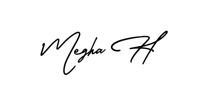 See photos of Megha H official signature by Spectra . Check more albums & portfolios. Read reviews & check more about AmerikaSignatureDemo-Regular font. Megha H signature style 3 images and pictures png
