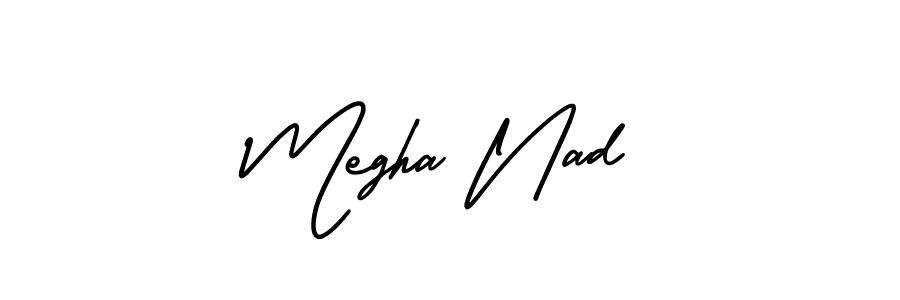 Check out images of Autograph of Megha Nad name. Actor Megha Nad Signature Style. AmerikaSignatureDemo-Regular is a professional sign style online. Megha Nad signature style 3 images and pictures png