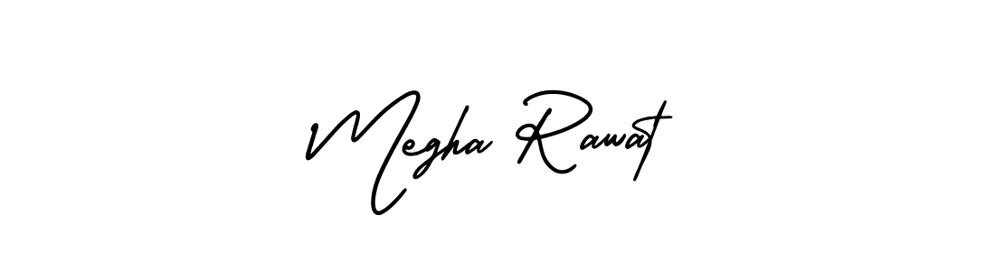 Also we have Megha Rawat name is the best signature style. Create professional handwritten signature collection using AmerikaSignatureDemo-Regular autograph style. Megha Rawat signature style 3 images and pictures png