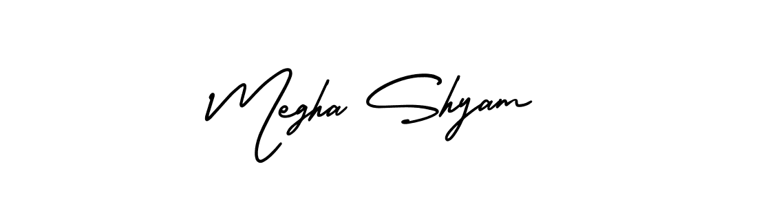 Also we have Megha Shyam name is the best signature style. Create professional handwritten signature collection using AmerikaSignatureDemo-Regular autograph style. Megha Shyam signature style 3 images and pictures png