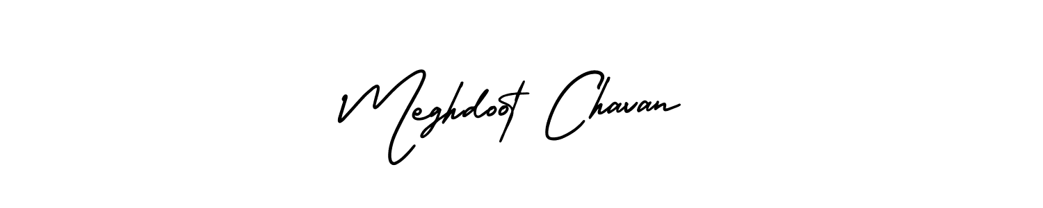 Design your own signature with our free online signature maker. With this signature software, you can create a handwritten (AmerikaSignatureDemo-Regular) signature for name Meghdoot Chavan. Meghdoot Chavan signature style 3 images and pictures png