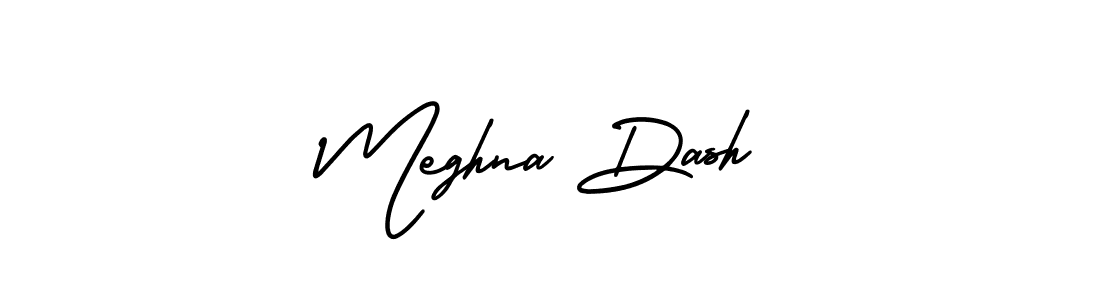 Also You can easily find your signature by using the search form. We will create Meghna Dash name handwritten signature images for you free of cost using AmerikaSignatureDemo-Regular sign style. Meghna Dash signature style 3 images and pictures png