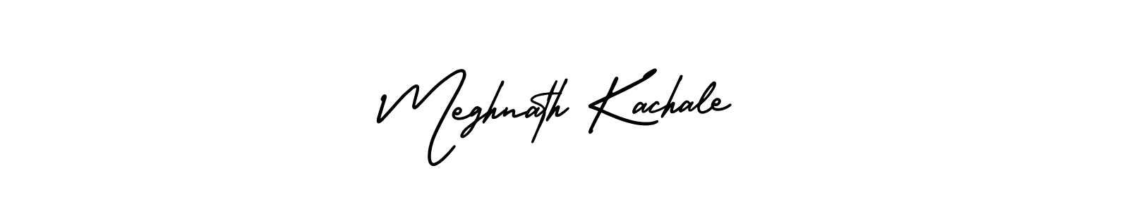 if you are searching for the best signature style for your name Meghnath Kachale. so please give up your signature search. here we have designed multiple signature styles  using AmerikaSignatureDemo-Regular. Meghnath Kachale signature style 3 images and pictures png