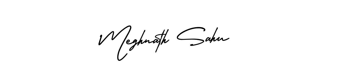 Here are the top 10 professional signature styles for the name Meghnath Sahu. These are the best autograph styles you can use for your name. Meghnath Sahu signature style 3 images and pictures png