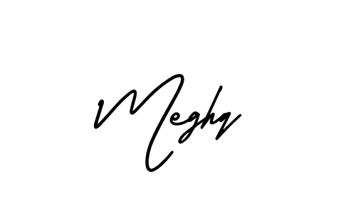 if you are searching for the best signature style for your name Meghq. so please give up your signature search. here we have designed multiple signature styles  using AmerikaSignatureDemo-Regular. Meghq signature style 3 images and pictures png