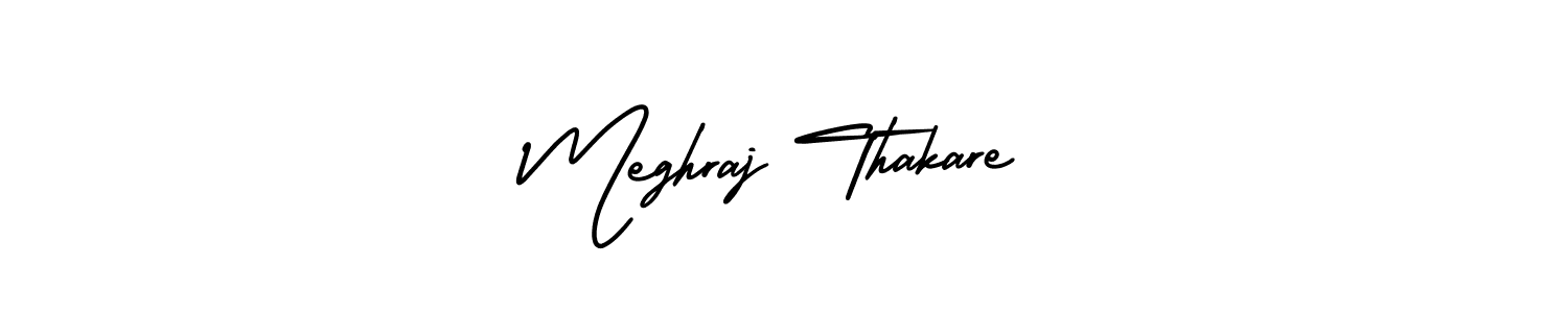 Make a beautiful signature design for name Meghraj Thakare. Use this online signature maker to create a handwritten signature for free. Meghraj Thakare signature style 3 images and pictures png