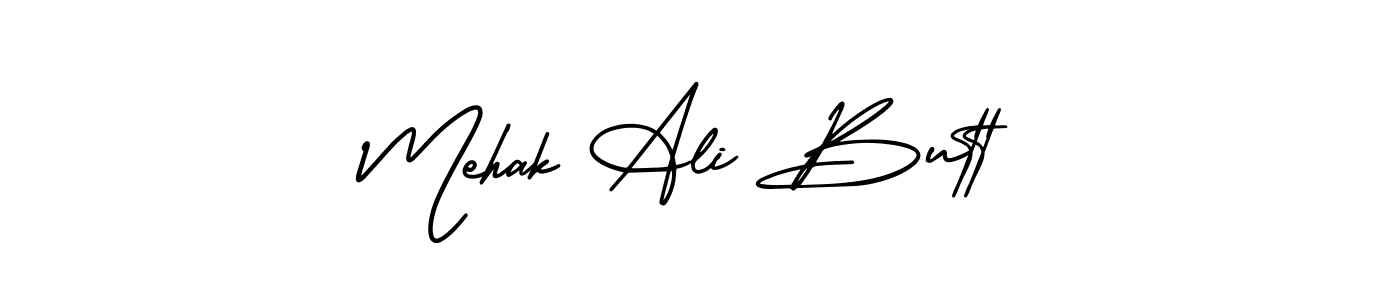 Create a beautiful signature design for name Mehak Ali Butt. With this signature (AmerikaSignatureDemo-Regular) fonts, you can make a handwritten signature for free. Mehak Ali Butt signature style 3 images and pictures png