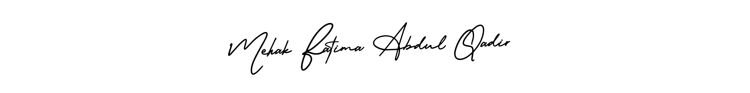 Here are the top 10 professional signature styles for the name Mehak Fatima Abdul Qadir. These are the best autograph styles you can use for your name. Mehak Fatima Abdul Qadir signature style 3 images and pictures png