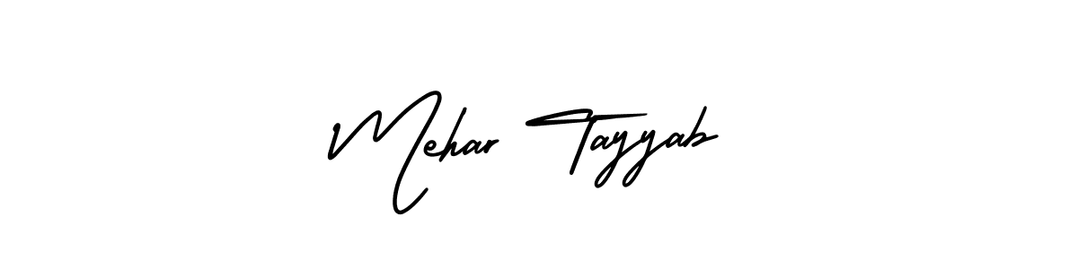 Also we have Mehar Tayyab name is the best signature style. Create professional handwritten signature collection using AmerikaSignatureDemo-Regular autograph style. Mehar Tayyab signature style 3 images and pictures png