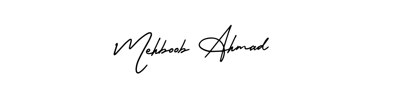 Make a beautiful signature design for name Mehboob Ahmad. Use this online signature maker to create a handwritten signature for free. Mehboob Ahmad signature style 3 images and pictures png