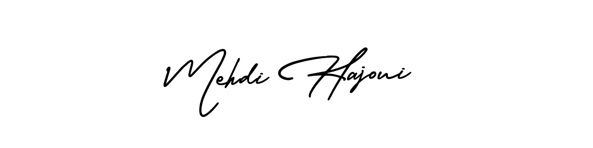 How to Draw Mehdi Hajoui signature style? AmerikaSignatureDemo-Regular is a latest design signature styles for name Mehdi Hajoui. Mehdi Hajoui signature style 3 images and pictures png