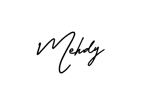 Make a beautiful signature design for name Mehdy. Use this online signature maker to create a handwritten signature for free. Mehdy signature style 3 images and pictures png