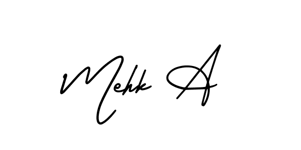 Similarly AmerikaSignatureDemo-Regular is the best handwritten signature design. Signature creator online .You can use it as an online autograph creator for name Mehk A. Mehk A signature style 3 images and pictures png