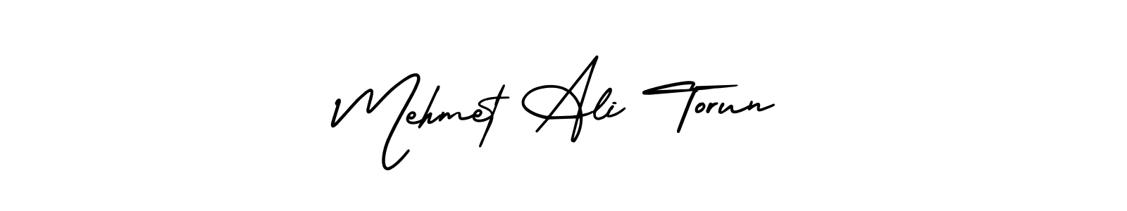 Use a signature maker to create a handwritten signature online. With this signature software, you can design (AmerikaSignatureDemo-Regular) your own signature for name Mehmet Ali Torun. Mehmet Ali Torun signature style 3 images and pictures png