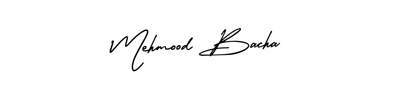 Make a beautiful signature design for name Mehmood Bacha. Use this online signature maker to create a handwritten signature for free. Mehmood Bacha signature style 3 images and pictures png